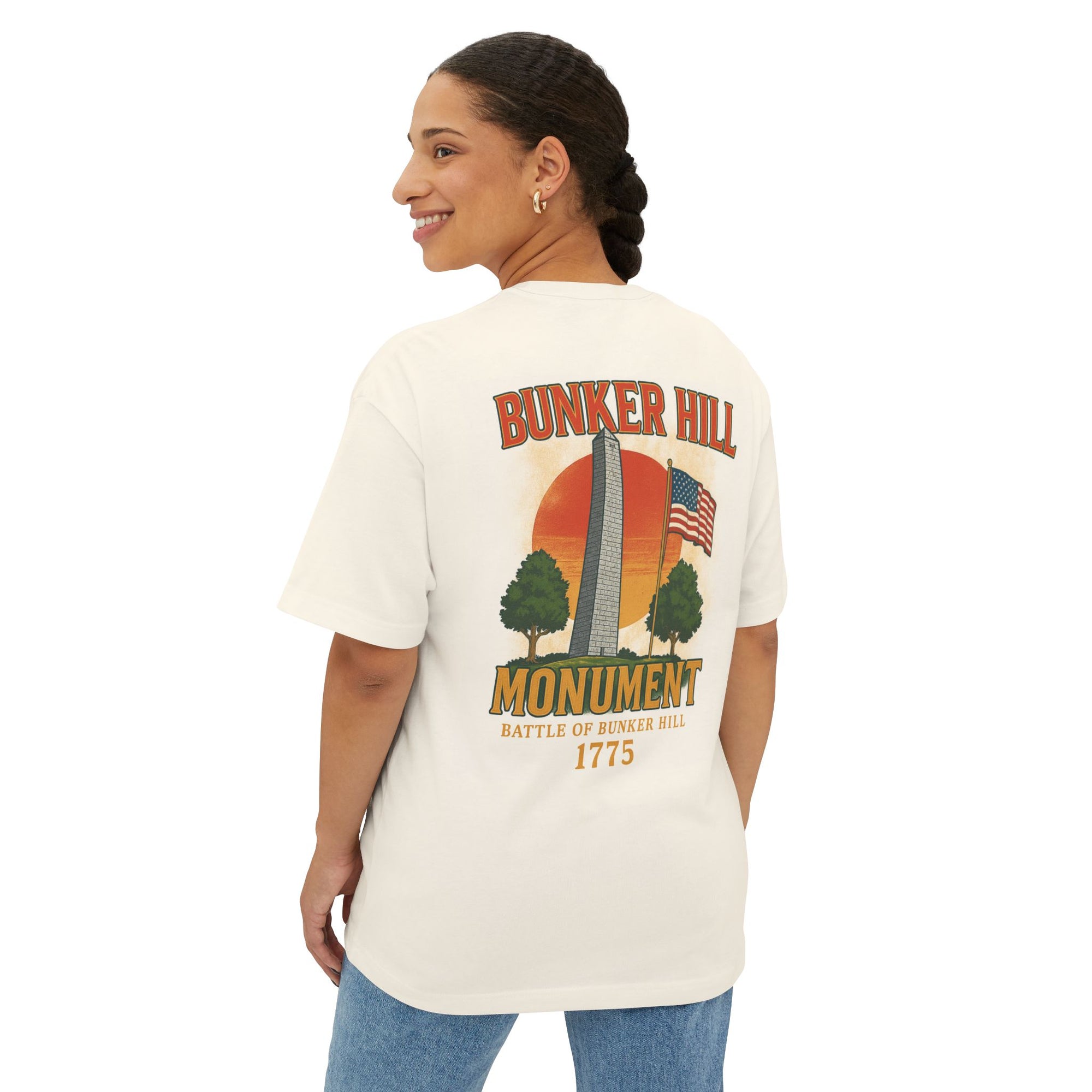 Sunrise Bunker Hill, Oversized T-Shirt