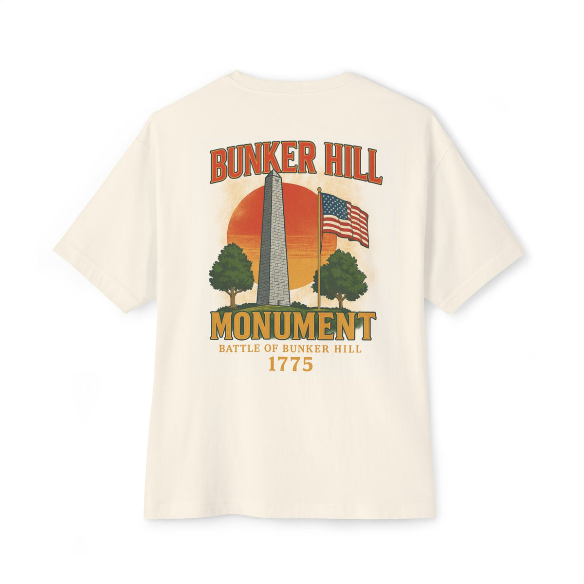 Sunrise Bunker Hill, Oversized T-Shirt