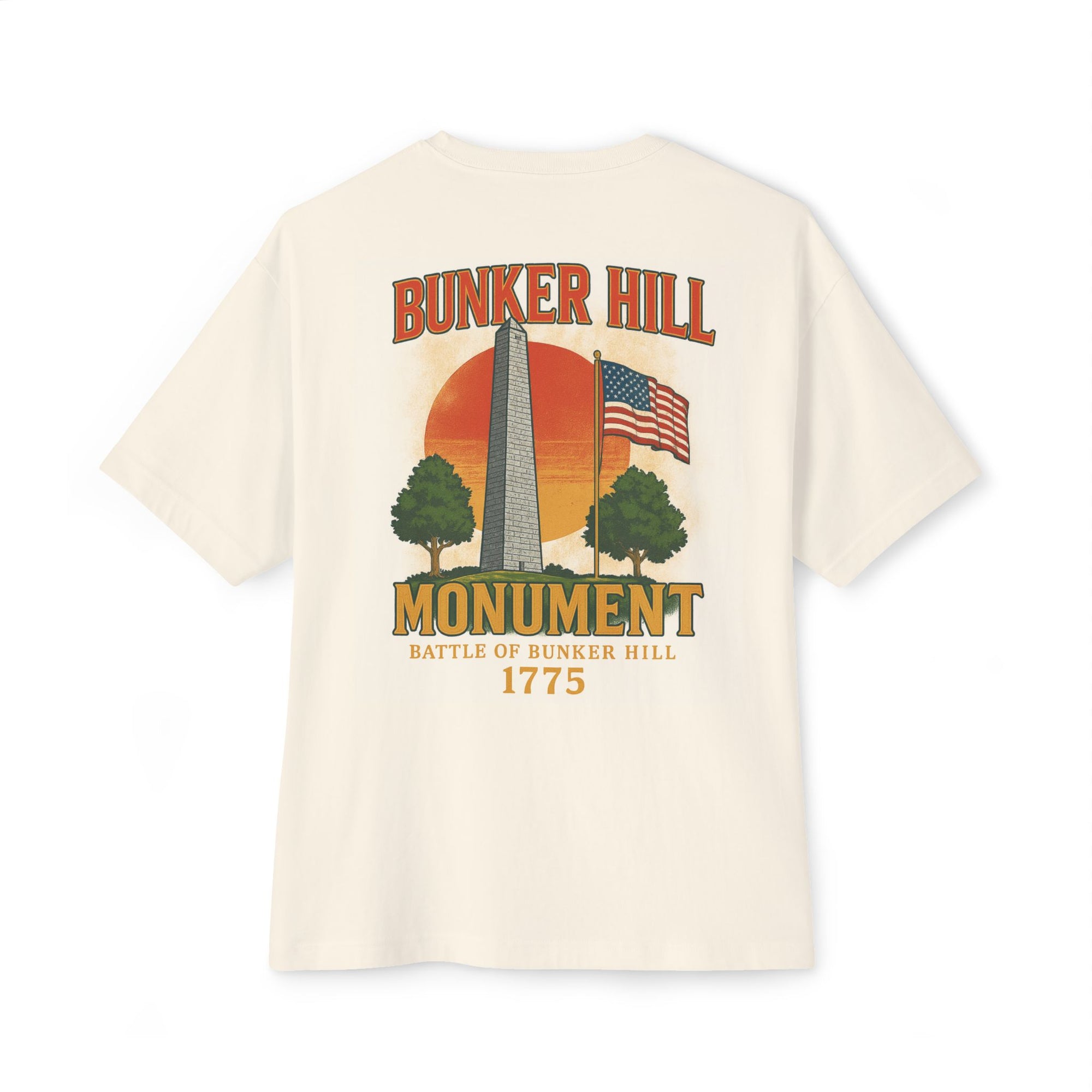 Sunrise Bunker Hill, Oversized T-Shirt