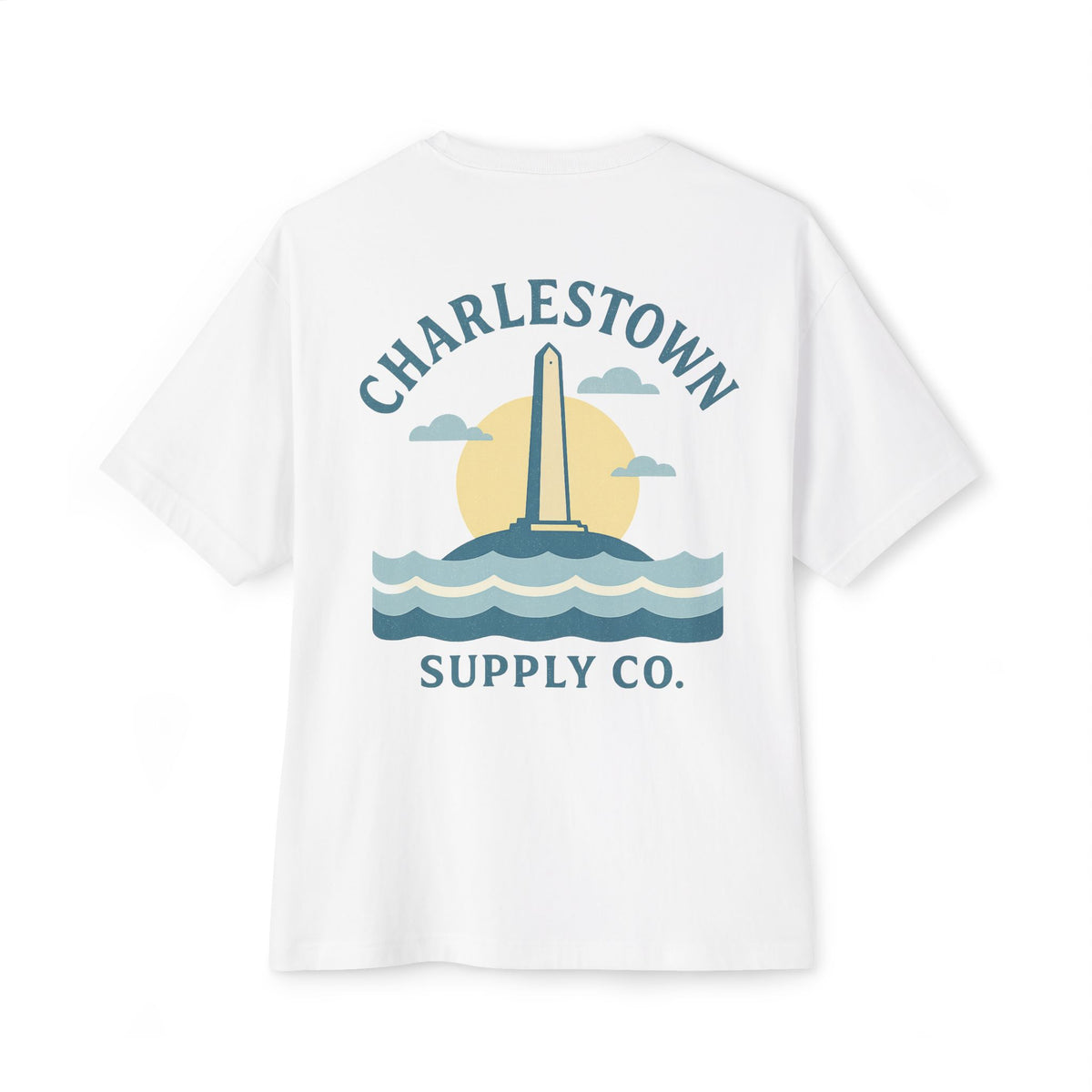Easy Breezy Charlestown, Oversized T-Shirt