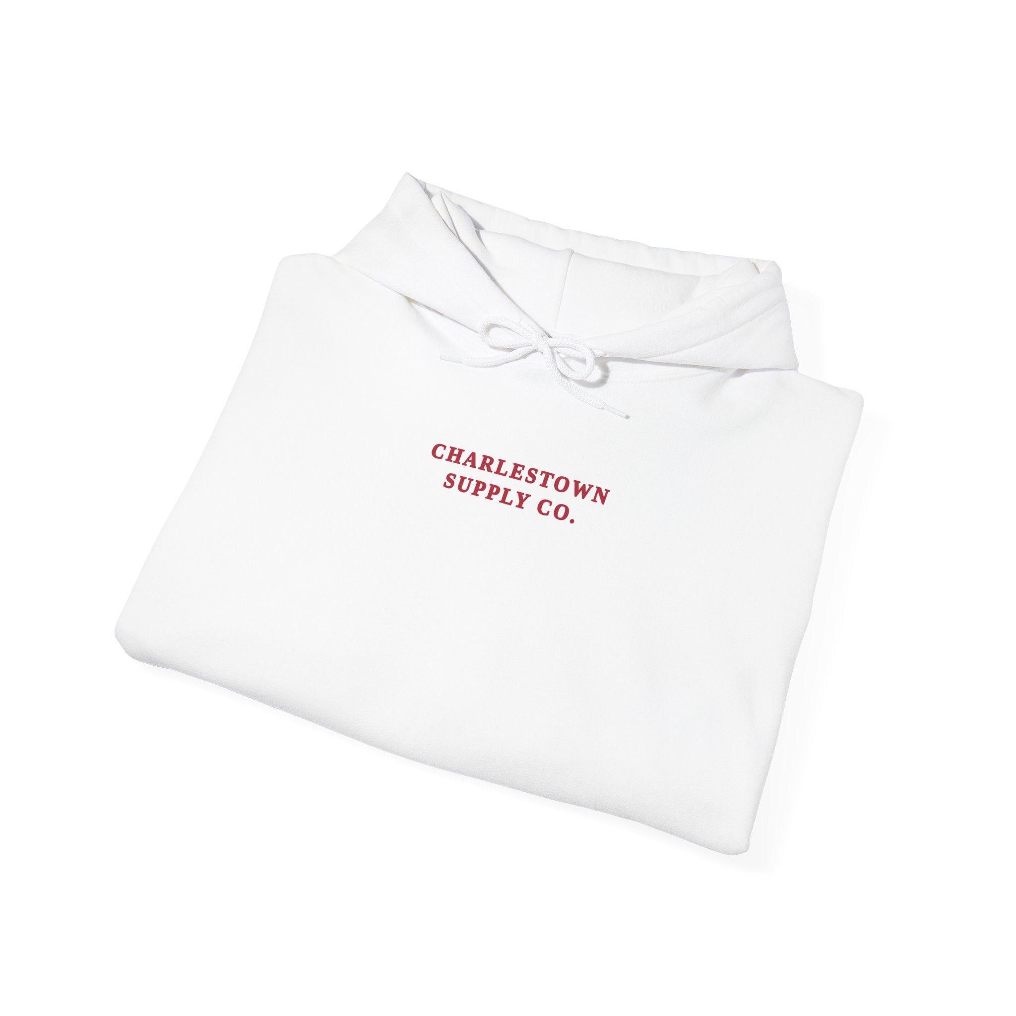 Charlestown Supply Co. Anchor Hoodie — Minimal Nautical Pullover